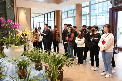 韩国荣州市青少年冬令营师生到我县开展文化交流活动